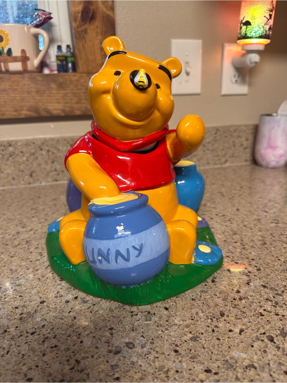 Winnie the Pooh Hunny Pot cookie jar